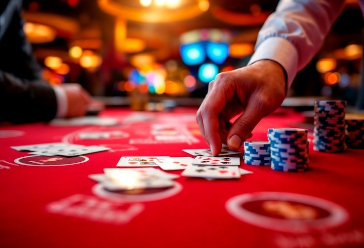 Pengalaman bermain live casino dengan dealer asli secara interaktif dan real-time
